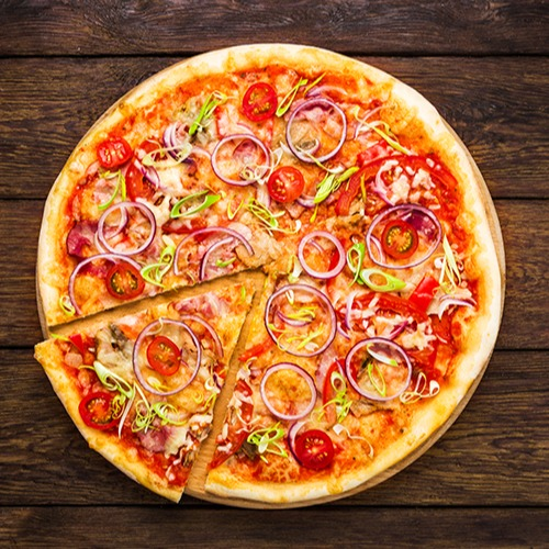 Pizza Zwiebeln