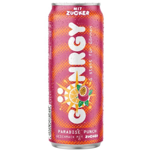 Gönrgy Paradise Punch mit Zucker 0,5l (Einweg)