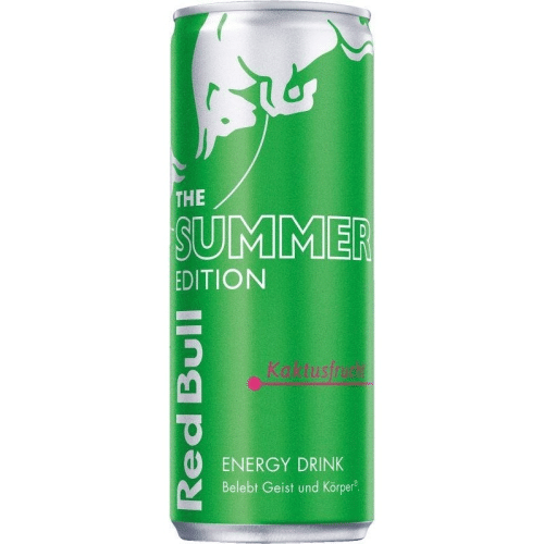 Red Bull Green Edition: Kaktusfrucht 0.25l (EINWEG)