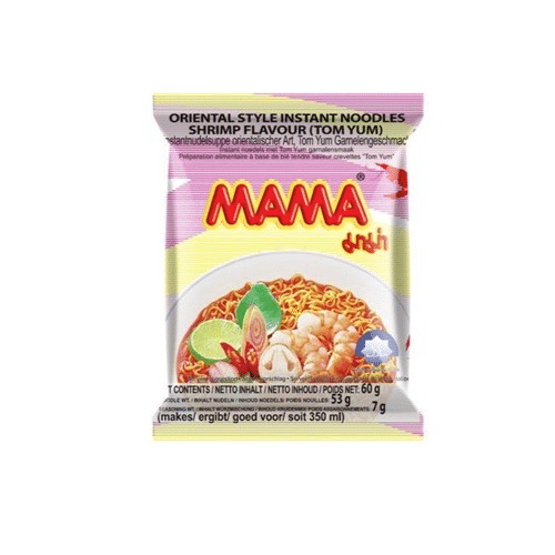 Mama Instantnudeln Garnelen Tom Yum Halal