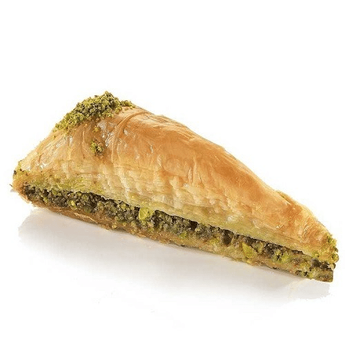 1 Stück Baklava mit Pistazien (Pizzaschnitt)