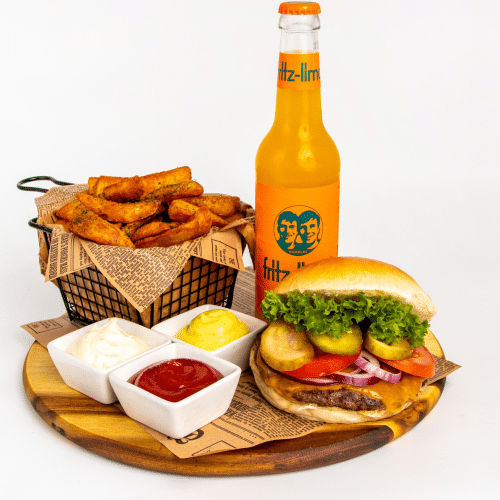 Burgersteig Burger Menü