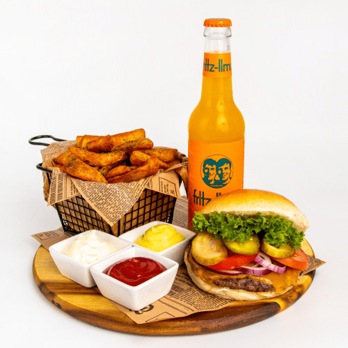 Champ Cheese Burger Menü