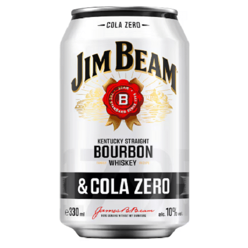 Jim Beam White & Cola Zero 0,33l