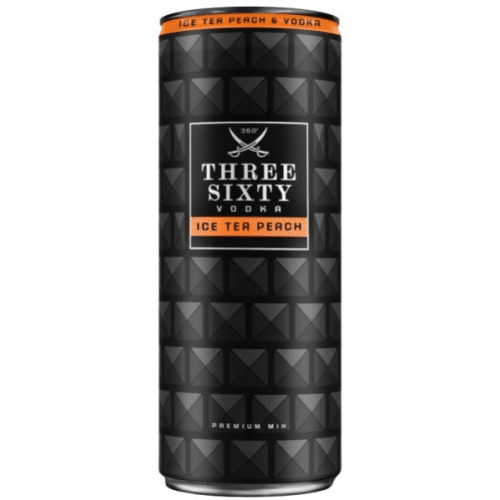 Three Sixty Vodka & Icetea Peach 0.33l (EINWEG)