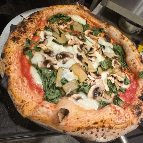 Pizza Fior di Spinaci (Gemüsegarten)