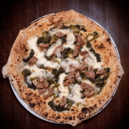 Pizza Salsiccia e Friarielli (Wilde Wurst)