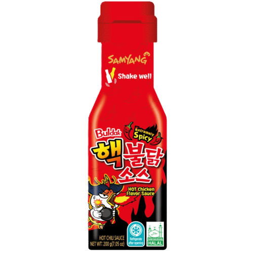 Buldak Rot Extremely Spicy Hot Chicken Flavour Sauce 200g