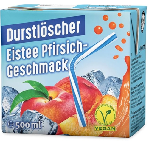 Durstlöscher Eistee Pfirsich 0.5l