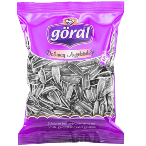 Göral schwarze Sonnenblumenkerne extra gesalzen 150g