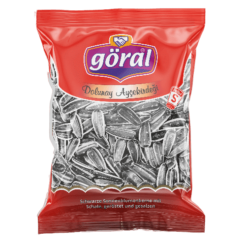 Göral schwarze Sonnenblumenkerne gesalzen 150g