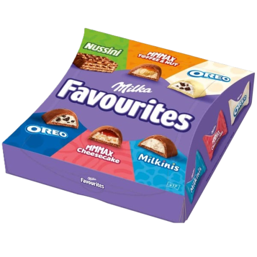 Milka Favourites 158g - 17er Box