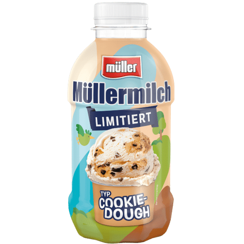 Müllermilch Typ Cookie Dough 400ml (Einweg)