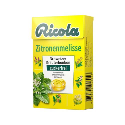 Ricola ohne Zucker Box Zitronenmelisse 50 g