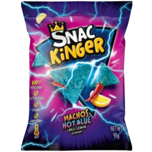 Snac Kinger Nachos Hot Blue 95g