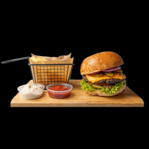 Chili Cheese Burger Menü XL