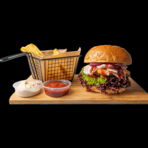 Texas BBQ Burger Menü XL