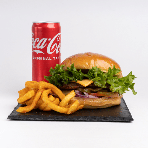 Cheeseburger Menü