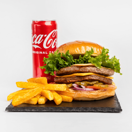Jumbo Cheeseburger Menü