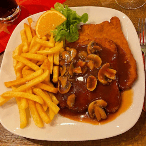 Jägerschnitzel