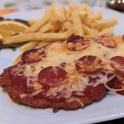 Pizza Schnitzel