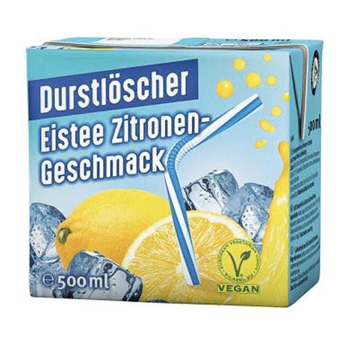 Durstlöscher Eistee Zitrone 0,5l