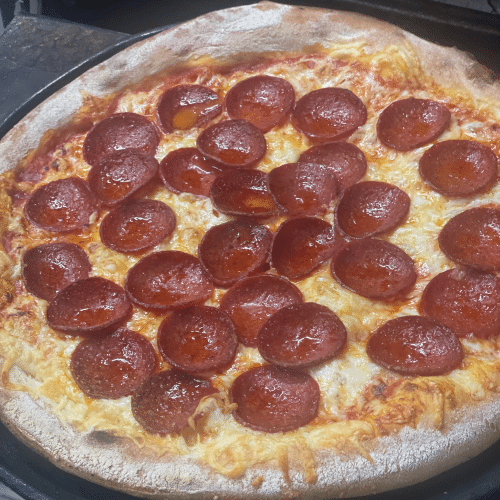 Pizza Diavolo (scharf)