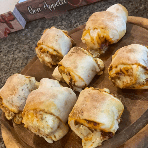 Pizzabrötchen Spinaci