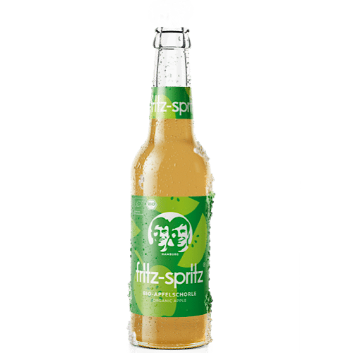 Fritz- bio-Apfelschorle 0,33l (Einweg)