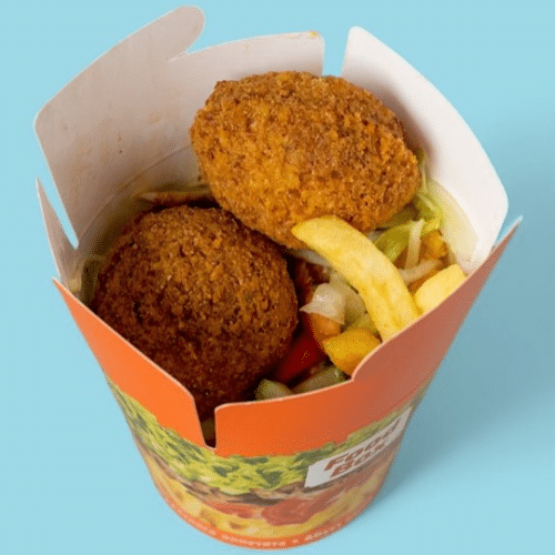 Falafel in Tüte