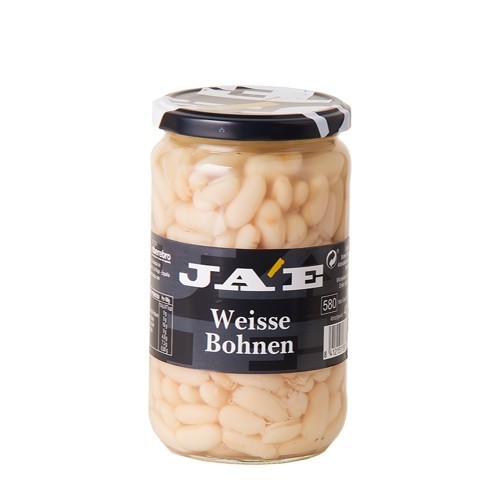 Weiße gekochte Bohnen 20720