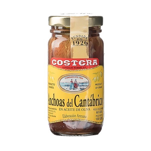 Anchovies in Olivenöl im Glas 18196