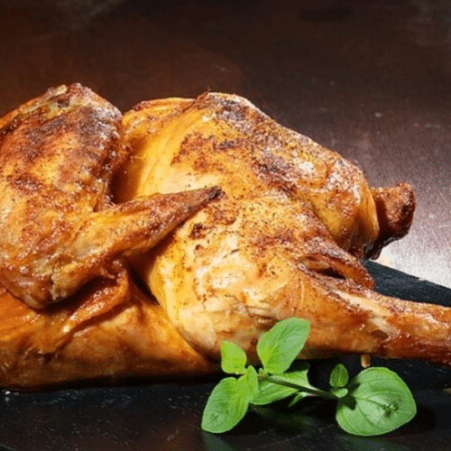 Halbes Hähnchen
