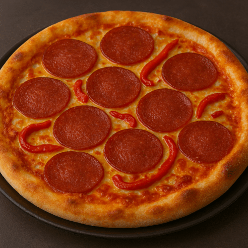 Pizza Diavolo (scharf)