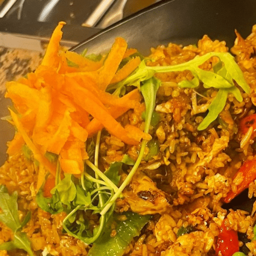 Gebratener Reis mit Gemüse