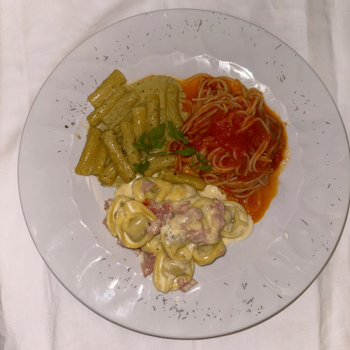 Pasta tricolore