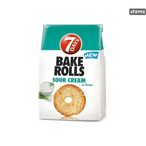 Bake Rolls Sour Creme 80g