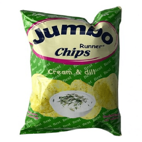 Jumbo Chips Sour Creme 75g