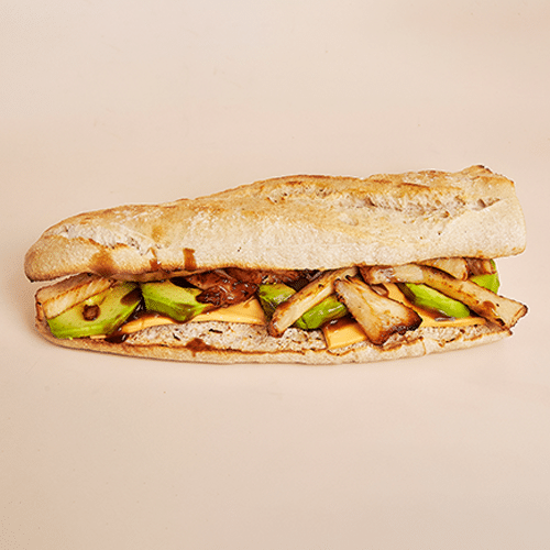 Avocado-Käse-Sandwich