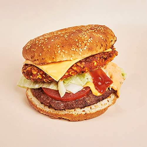 2 in 1 Burger