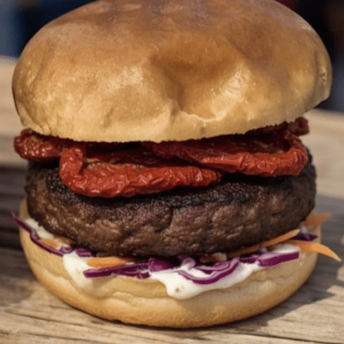 Beyond Meat Burger Getrocknete Tomaten