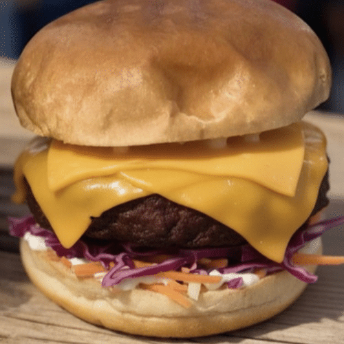 Beyond Meat Cheeseburger