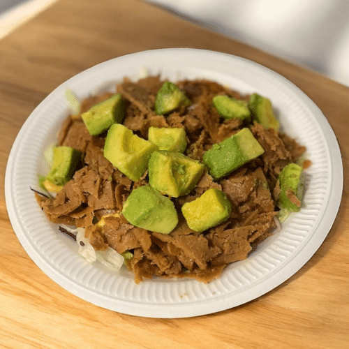 Seitan Avocado Salat