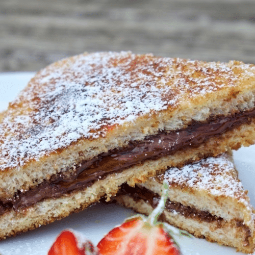 Vegan Schokocreme Toast