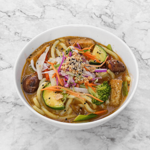 Curry mit Udon (fruchtig-scharf)