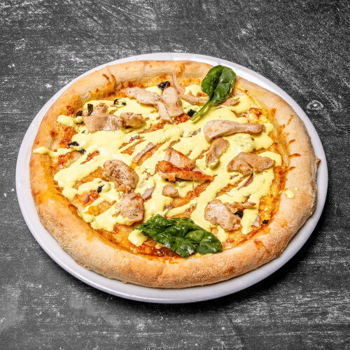 Pizza Chicken-Curry