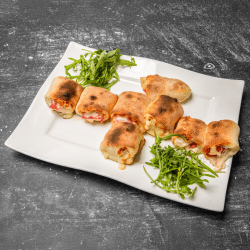 Pizzabrötchen Salami-Schinken