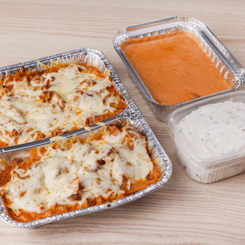 Bandnudeln mit Gyros