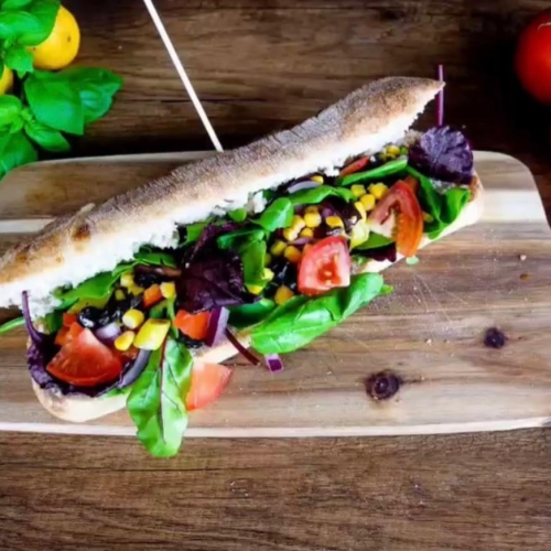 Baguette Schinken