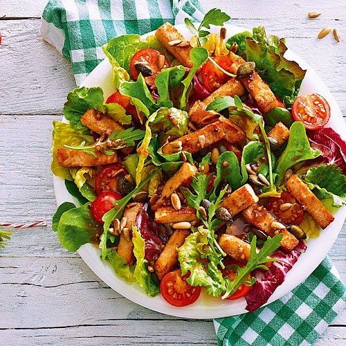 Chickensalat-Gardenmix